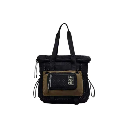 Desigual Переработанный полиэстер Рюкзак Сумка Женская Черная