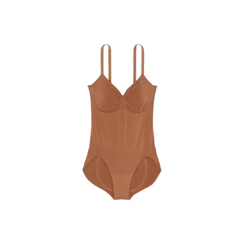 Victoria's Secret SeamlessShaping Bodysuit Карамель Комбинезон Женские Карамель