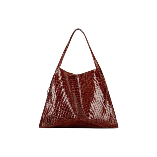 CL LUBOTING Телячья кожа Сумка Женская Каштаново-коричневая