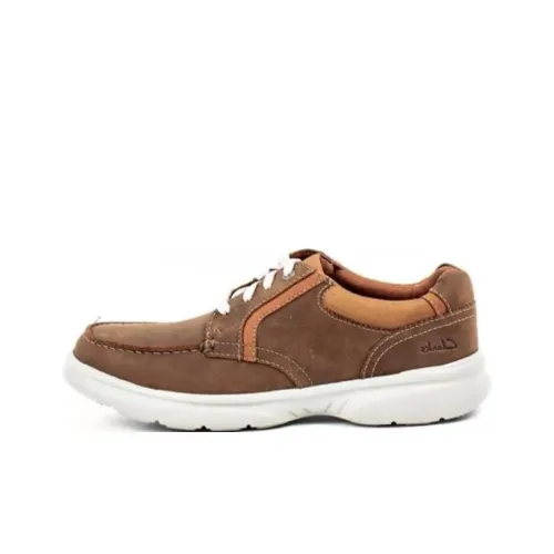 Clarks Bradley Vibe Low Топ Повседневная обувь Мужская Коричневый
