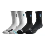 Белый, Черный + Синий, Зеленый + Чисто Черный, 4 упаковки - 4 упаковки