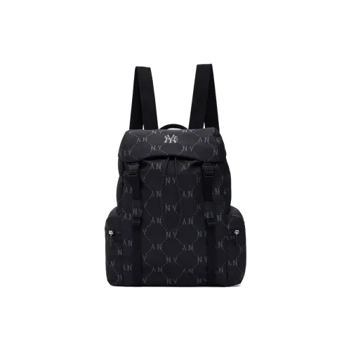 Сумка для ноутбука MLB Base Logo сумка для путешествий и велоспорта двойной плечевой рюкзак для студентов унисекс черный