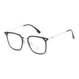 Чёрная и золотая рамка с защитой от синего света линзы