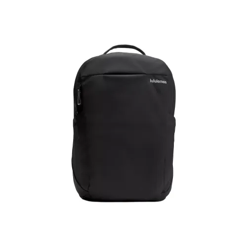 Lululemon Переработанный полиэстер рюкзак унисекс черный