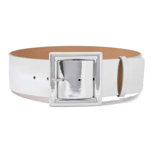 CarolinaHerrera Кожаные ремни Женские Серебряные