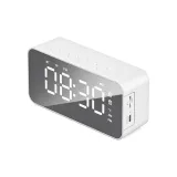 [Белый Будильник Bluetooth Колонка] TF Карта 8Г+600 Песни