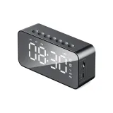 [Черный Будильник Bluetooth Колонка] TF Карта 8Г + 600 песен