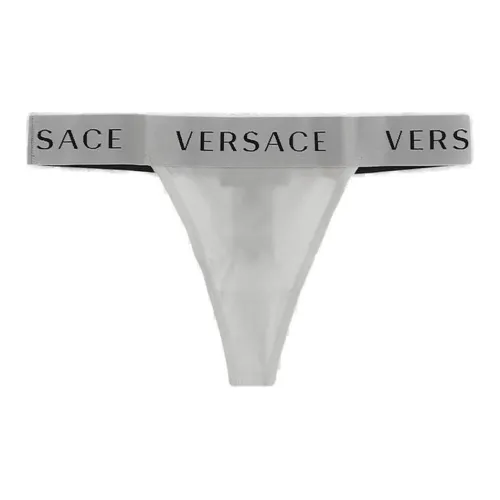 VERSACE Стринг Женские 1 Пачка Белый