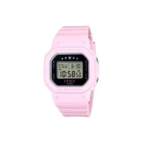 CASIO Кварцевый механизм Смольный ремешок Женские часы Серый циферблат