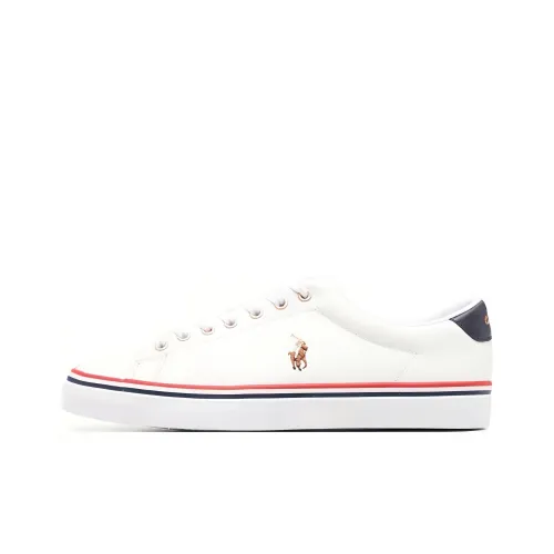 Polo Ralph Lauren Низкие Кроссовки для Скейтбординга Мужские Белые