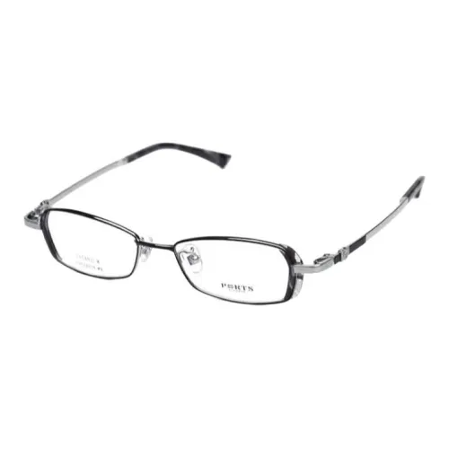 PORTS Титан Нерегулярная форма Оправы для очков Женские Черный