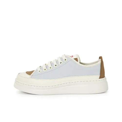 CAMPER Twins Casual Низкий Топ Белый Коричневый Женский
