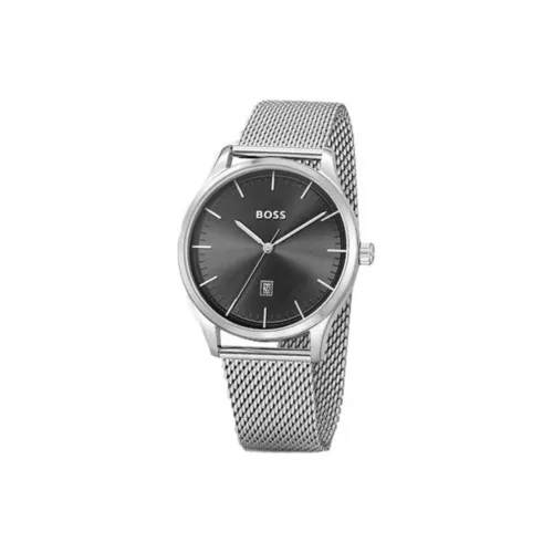 Hugo Boss Кварцевый механизм Мужские часы 43 мм Черный