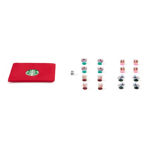 Starbucks Cute Winter Collection Cups Ludo Набор Настольные игры