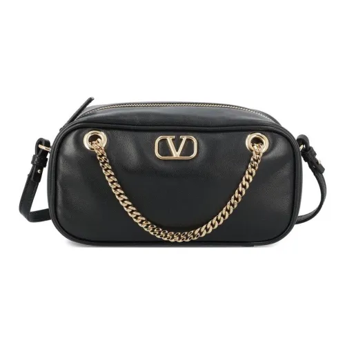 Valentino Garavani Lambskin Сумка через плечо Стандартная Женская Черная