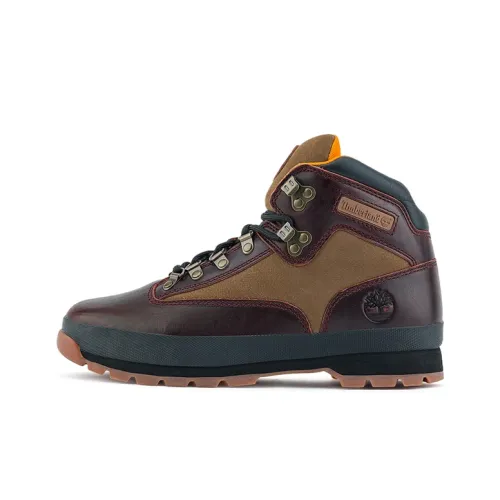 Timberland Альпинистские и туристические ботинки MID Топ Бургунди Мужской