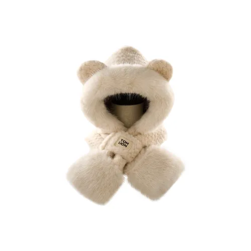 Tonlion Полиэстер Капюшоны и Плюшевые Шапки Женские