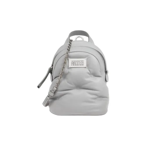 Maison Margiela Кожа Двойная Сумка через плечо Сумка на плечо Унисекс Серый