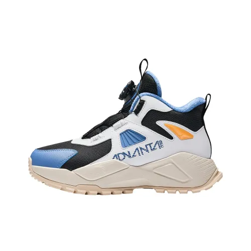 Antakids Детская повседневная обувь MID Топ Черный Серый Синий Школьный возраст