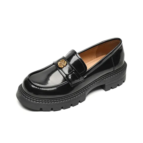 Lanza Лоферы 4,5CM Женские Черные