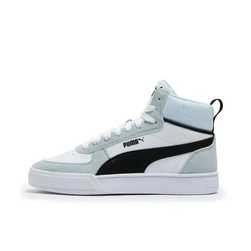PUMA Caven MID Топ Кроссовки для скейтбординга Унисекс Белый