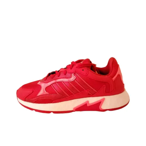 Adidas Originals TRESC Противоскользящая Устойчивая к истиранию Низкий Топ Повседневная Обувь Женская Красная