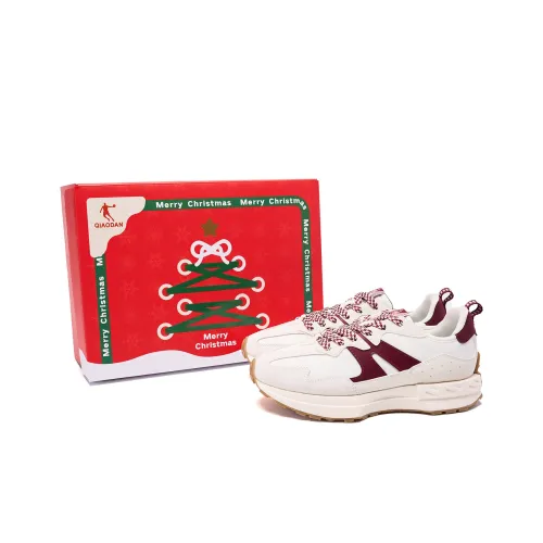 QIAODAN Solo White 3,0 V2 Кэжуал Низкий Топ Айвори Сырой Деним Женский