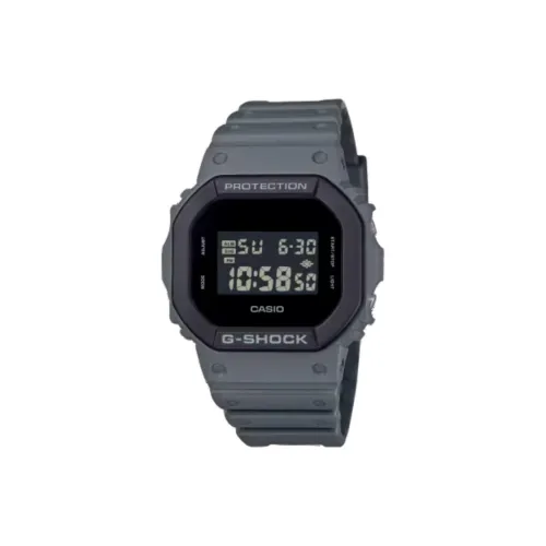 CASIO 5600 Collection Кварцевый механизм Смольный ремешок Часы Мужские Черный циферблат