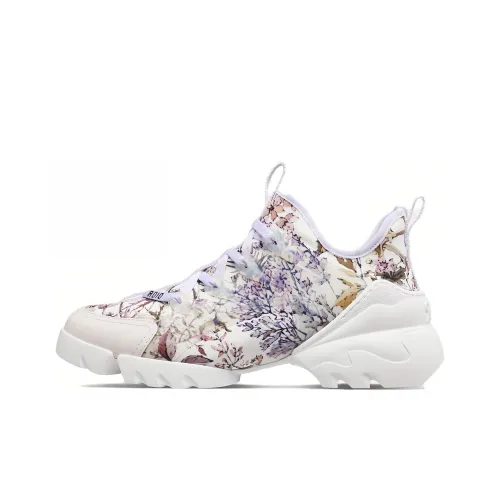 DIOR D Connect Повседневный Низкий Топ Белый Женский
