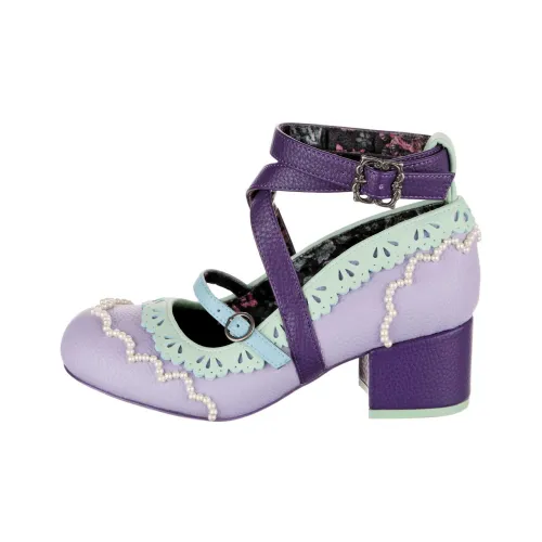 IRREGULAR CHOICE Туфли Мэри Джейн Фиолетовые Женские