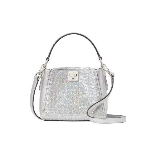 Kate Spade Блестящая Розовая Ткань Сумка через плечо Сумка Мини Женская Свет Луна