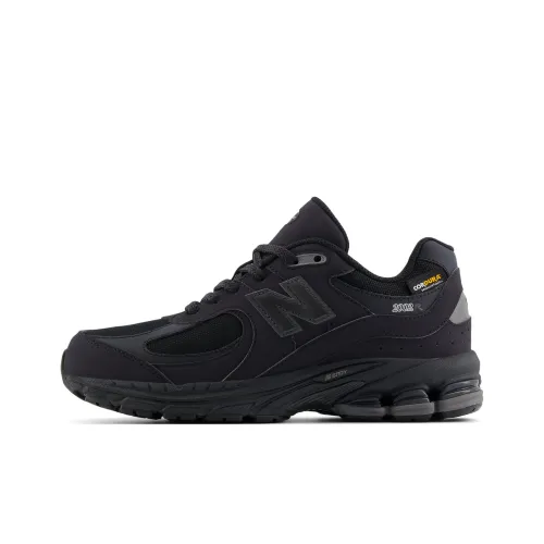 New Balance NB 2002 Устойчивый к истиранию Низкий Топ КIDS Лайфстайл Обувь Черный Подростки