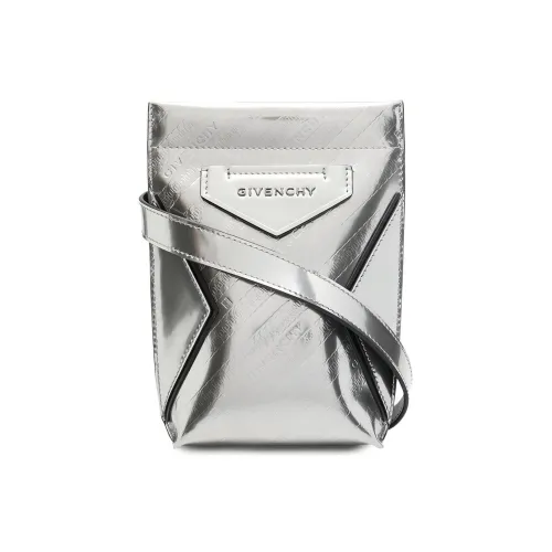 GIVENCHY Antigona ПВХ Сумка через плечо Мужская Серебряная