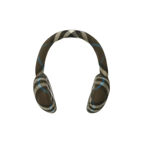 Burberry Шерсть Полиуретан Наушники-подвески Унисекс Коричневый