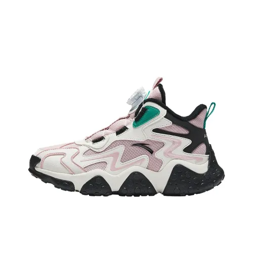 Antakids Детская повседневная обувь Низкий топ Розовый Белый Черный Для школьного возраста