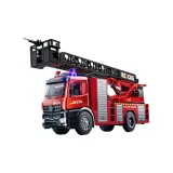 [Красный-Сплав Версия] Экстра-большой Пламя Грузовик (Сжатие для Распылки Вода/Звуки Звуковые Эффекты/Открывающиеся Двери)