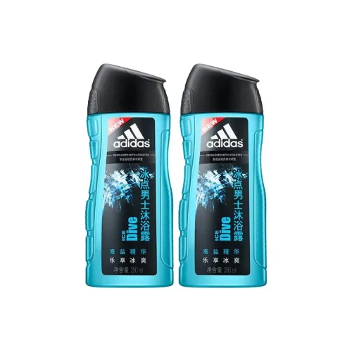 Adidas Освежающие гели для душа ароматизированные увлажняющие очищающие попурри