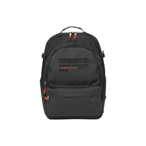SUPERDRY Полиэстер Рюкзак Стандартный Женский Черный
