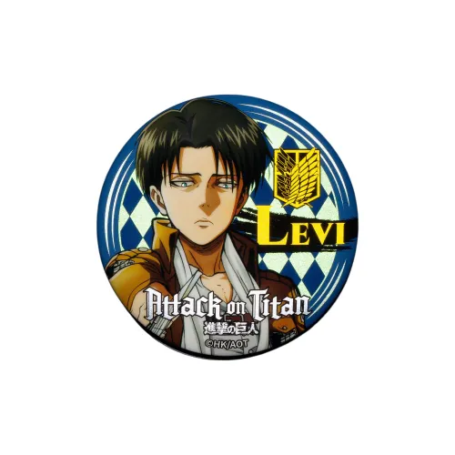 Nullset Levi Ackerman Mikasa Ackerman Eren Jaeger Eldwin Smith Attack on Titan Collection II Значок Значки