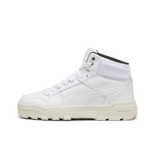 PUMA REBOUND MID Топ Скейтборд Кроссовки Унисекс Белый