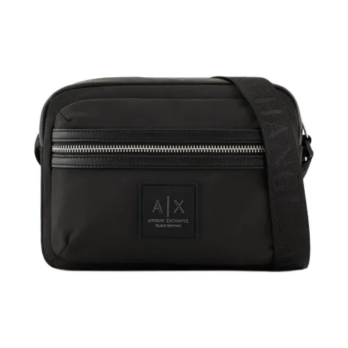 ARMANI EXCHANGEAE Полиэстер Сумка через плечо Мужская Черная