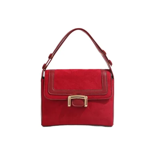Carksky ПУ (полиуретан) Сумка Стандартная Женская Красная