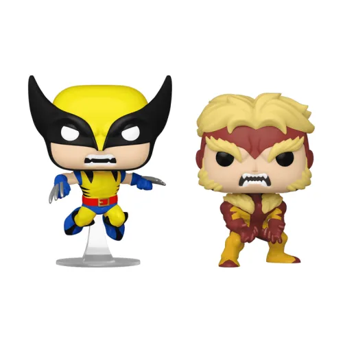 Funko POP! WOLVERINE Wa Saber Тигр с зубами 2 штуки Набор фигурок в стиле Chibi