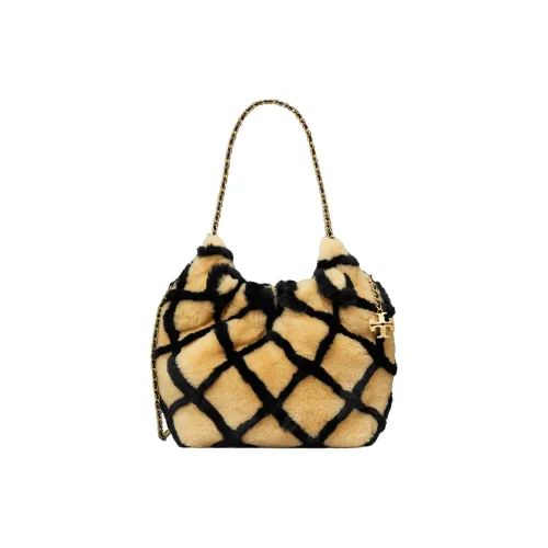 TORY BURCH Fleming Shearling Сумка через плечо Сумка через плечо Мини Женская Цвет Ирис