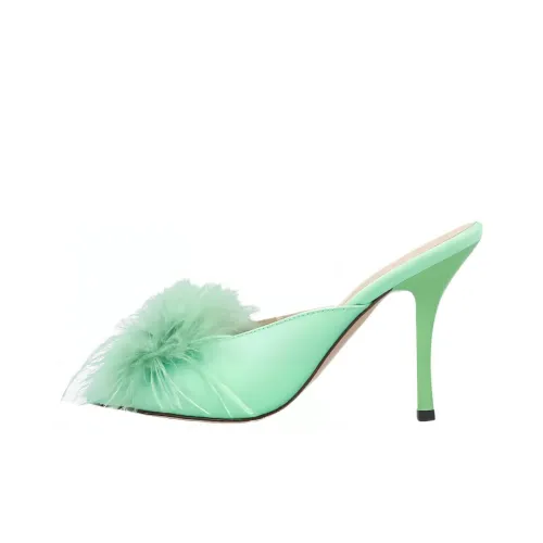 PINKO Слипоны 9,5 см Женские Светло-зеленые