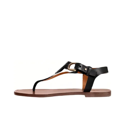 Ralph Lauren Collection One Ремешок Сандалии Женские Черные