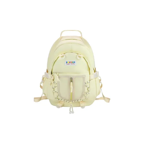 Single Warehouse Нейлон Рюкзак Стандартный Унисекс Синий Розовый Желтый Черный