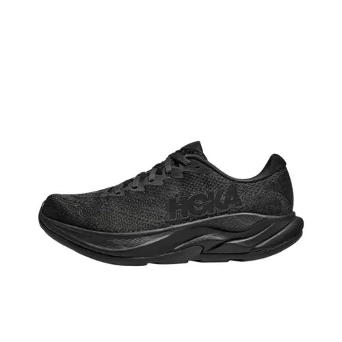 HOKA ONE ONE RINCON 4 Беговые кроссовки Низкий Топ Черный Мужской