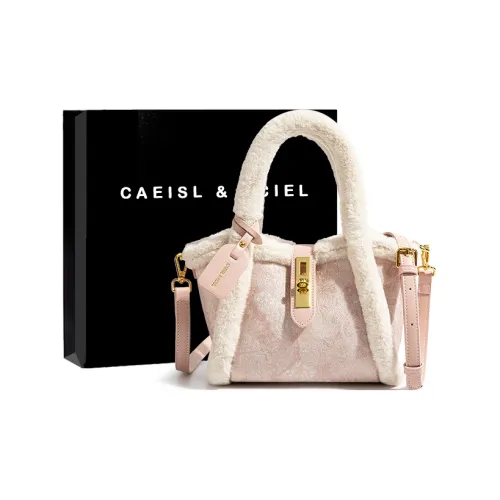CAEISL&KCIEL Сумки Овечья шерсть Вышитая версия Розовый Женские