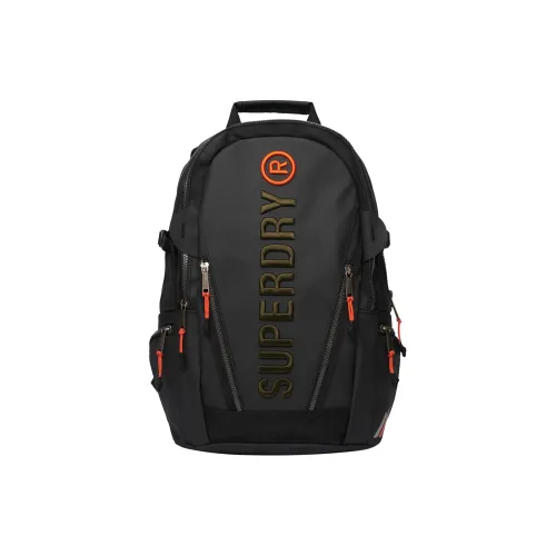 SUPERDRY Полиэстер Рюкзак Стандартный Женский Черный